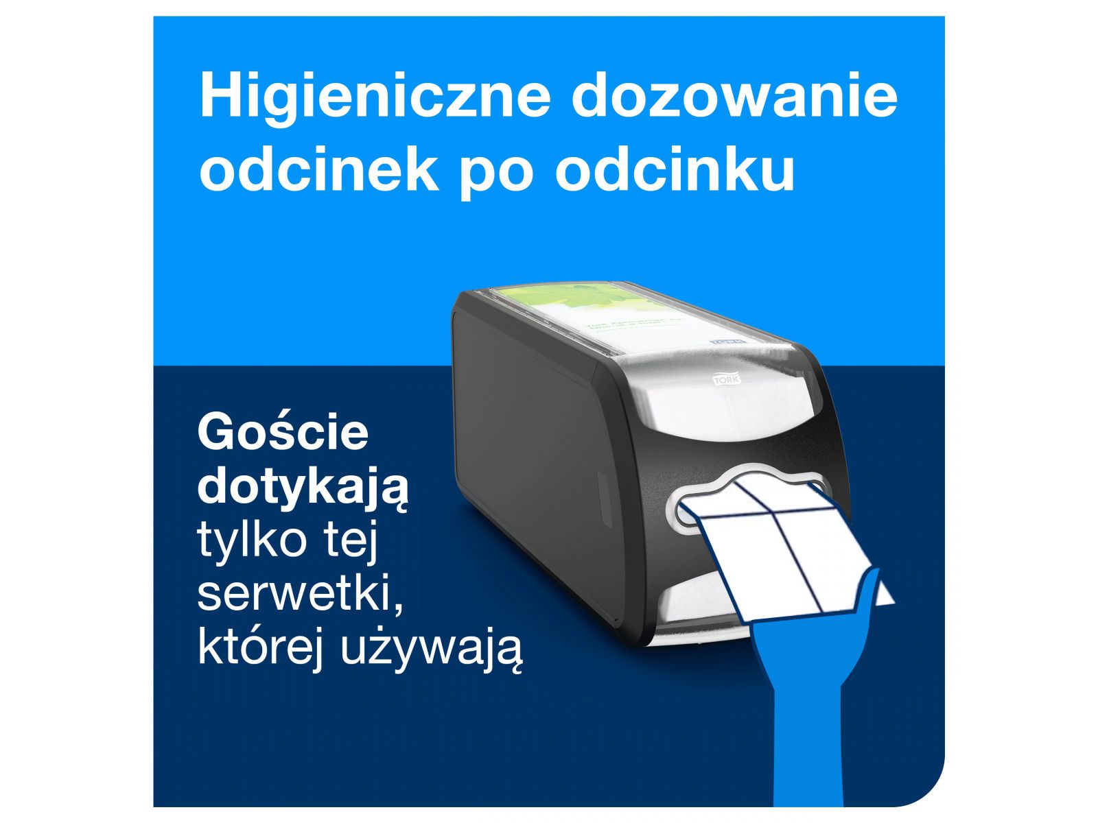 N14 Starter Pack Tork Dozownik + 2 bindy serwetek 962901